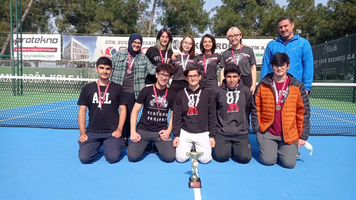 2022 Yılı Okul Sporları Tenis İl Birinciliği Yarışması Başarımız